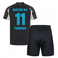 Fotballdrakt Barn Bayer Leverkusen Martin Terrier #11 Tredjedraktsett 2024-25 Kortermet (+ Korte bukser)